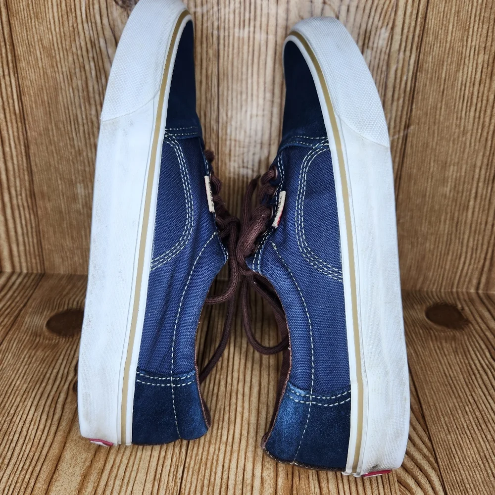 Vans‎ Men's Pro Ultra Cush Blue Skateboard Shoe Sneaker Size 9 - Picture 6 of 11